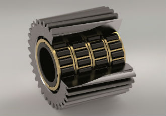 Integrated bearing solutions for wind turbines